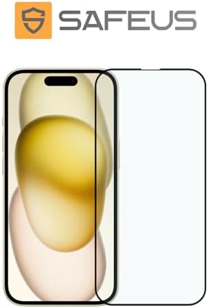 Tam Kaplayan Parmak İzi Bırakmayan Safir Ekran Koruyucu Cam, iPhone 15 İle Uyumlu - Görsel 2