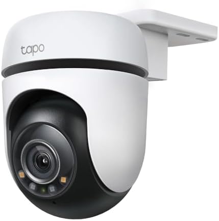 Alternative view of TC41 2K Dış Mekan Pan/Tilt Güvenlik Wi-Fi Kamera, IP65 Hava Koşullarına Dayanıklı, Hareket Algılama, 360° Görsel Kapsama Alanı, Tam Renkli Gece Görüşü, Yerel Depolama, Alexa ve GoogleHome