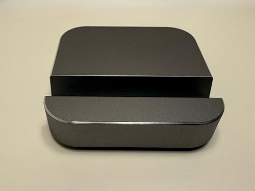 Premium Alüminyum Cep Telefonu Standı – Masaüstü Kullanım için Ergonomik, Kompakt Tasarım, iPhone ve Android Uyumlu, Uzay Grisi (Uzay Gri) - Görsel 3