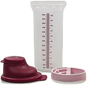 Pişirme Mix-Fix şekşek 600 ml Shake-It lila Shaker ölçüm - karıştırma kabı Shaky… - Görsel 3