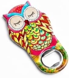 Sevimli Baykuş Şişe Açacağı Mıknatıs, Buzdolabı Mıknatısı Silikon Metal Şişe Açacağı Bira Kola Barmen Mutfak Barmen Metal Yenilik Sevimli Eğlenceli Şekil, Benzersiz Doğum Günü Bira Hediye Fikirleri - Görsel 3