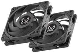 Scythe Mugen 6 Dual Fan Black Edition CPU Hava Soğutucu, Intel LGA1700, LGA1151, AMD AM5, AM4 Desteği, 120mm, Tek Kule, Alüminyum Üst Kapak (Mugen 6 Dual Fan Black Edition)
