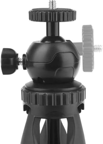 Pocket M2T Mini Masaüstü Tripod + Telefon Tutucu | 19cm Yükseklik Ayarı, 2,5kg Taşıma Kapasitesi, 360° Döner Kafa, Kamera & Projektör Uyumlu - Görsel 3