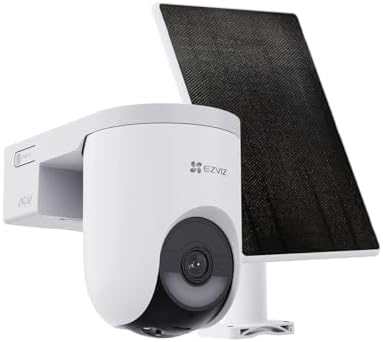 Alternative view of Ezviz HB8 Lite 2K⁺ Bataryalı 360° Dönebilen Kamera + 5W Güneş Paneli Kiti