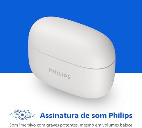 Alternative view of TWS Kablosuz Bluetooth Kulaklık, Mikrofonlu, Bar Tasarımlı, IPX4 ve 24 Saatlik Toplam Güç Kaynağı, Beyaz TAT1109WT/00