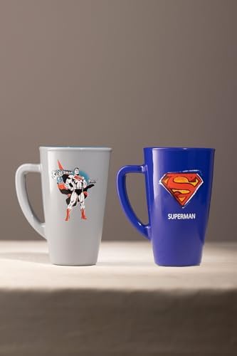 Superman 2'li Kupa Seti Mavi-Gri 400 cc