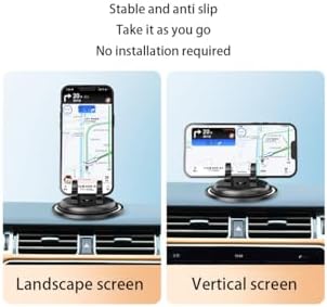 TELEFON STANDI VE TELEFON TUTUCUSU VAKUMLU 360 DERECE DÖNEBİLİR SON DERECE SAĞLAM TUTAN ARAÇ TUTUCU TELEFON STANDI STD-03