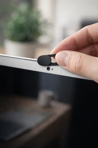 Busstier Webcam Kapatıcı Kamera Koruyucu 3 Lü Set Ultra İnce Gizlilik Koruma Laptop Tablet Telefon Uyumlu Kayar Kapaklı Güvenli Kamera Engelleyici