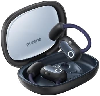 OS Eli Fit Open-Ear True Kablosuz Kulaklık, Kozmik Siyah