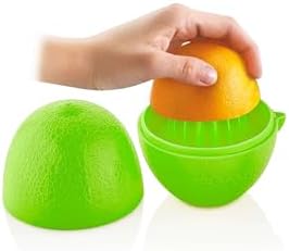 Limon Sıkacağı Bpa İçermez 2 Adet 2 Renk Limon Saklama Kabı Ve Limon Sıkacağı