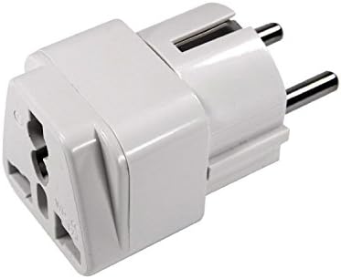Alternative view of Oramics Evrensel Adaptör Seyahat Fişi Beyaz AB Normu - 250V AC 10~16A