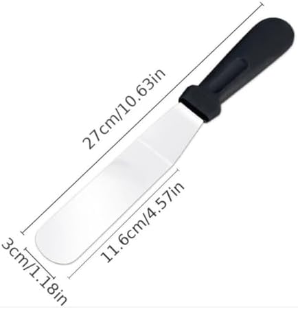 Çelik Pasta Sıvama Spatulası 27 cm - Görsel 2