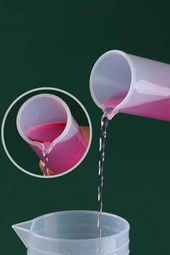 100 ml. Mezur Plastik Sıvı Hassas Tartı Ölçüm Aleti thr248 - Görsel 3