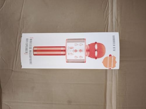 Karaoke Mikrofon Aux Usb Ve Sd Kart Girişli Bluetoothlu siyah şarj kablolu şık tasarım hoparlör - Görsel 3