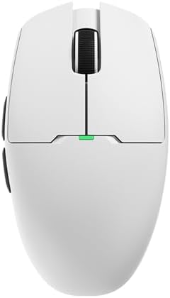 Aigo GM80 PLUS Beyaz Kablosuz Gaming Mouse - 12000 DPI, PAW3311 Sensör, 3 Modlu Bağlantı (USB, 2.4G, Bluetooth), Ultra Hafif 52.2g - Görsel 3