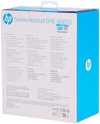 HP DHE-8001U LED Işıklı Oyuncu Kulaklığı, Kablolu, Mikrofonlu, Siyah - Görsel 3