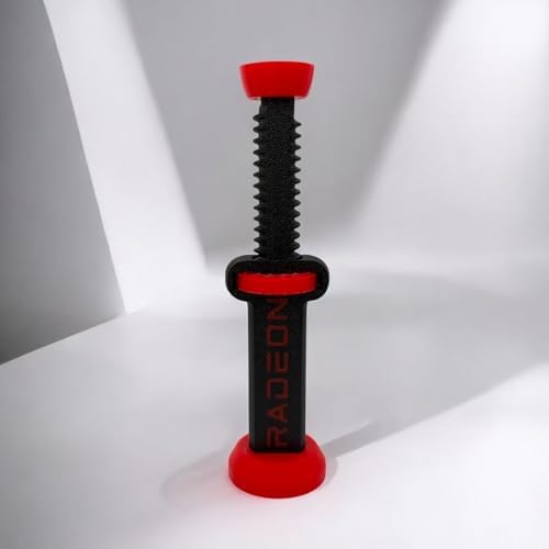 Ayarlanabilir Ekran Kartı Tutucu Radeon logolu, Ekran Kartı Destek Aparatı, Gpu 1 Adet - Görsel 3