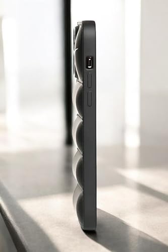 Airbag Puffer Silikonlu Siyah Telefon Kılıfı iPhone 12 Pro Max ile Uyumlu - Görsel 2