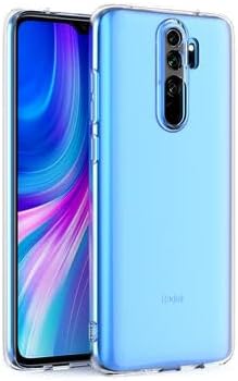 Xiamio Redmi Note 8 Pro ile Uyumlu Kılıf Şeffaf Kamera Korumalı 3D