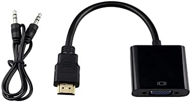 Alternative view of HDMI TO VGA DÖNÜŞTÜRÜCÜ + SES KABLOSU SİYAH