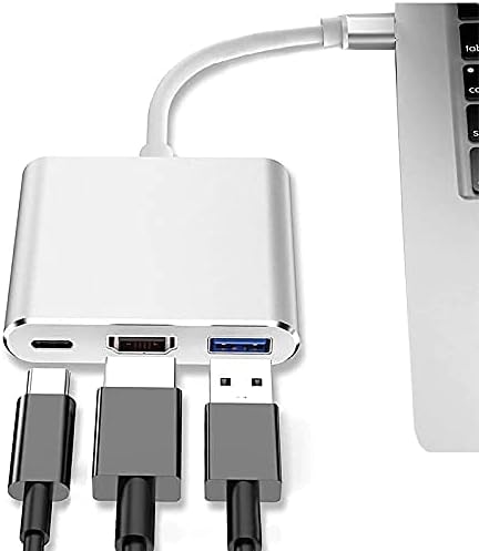 Alternative view of CF01 Macbook Uyumlu 4K Full HD 1080p Type C To 3 Portlu HDMI - USB 3.0 - PD Çevirici Hub Adaptör