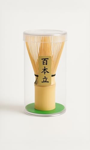 Alternative view of 5 Parça Profesyonel Matcha Hazırlama Seti - Çelik Süzgeç, Bambu Çırpıcı, Kase, Tutucu ve Kaşık