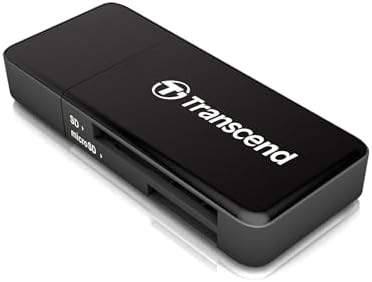 Alternative view of Transcend USB 3.0/3.1 Gen 1 çok fonksiyonlu kart okuyucu TS-RDF5K, siyah