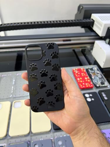 Iphone Özel Tasarım Siyah Patiler Yumuşak Silikon Telefon Kılıfı (iPhone 11) - Görsel 2