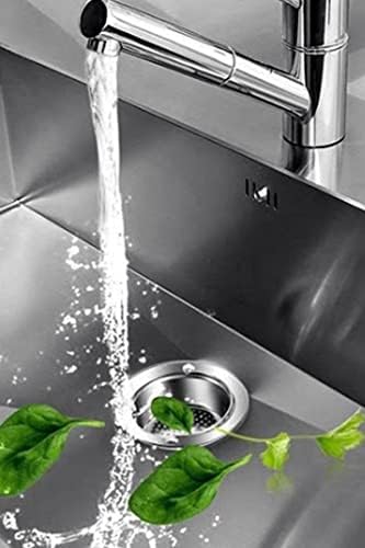 Paslanmaz Çelik Lavabo Süzgeci Seyyar Evye Süzgeci Büyük Boy 1410 - Görsel 3