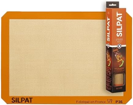 Silpat Backmatte Premium Antihaft-Silikon-Backmatte 11-5/8" x 16-1/2" schwarz - Görsel 3