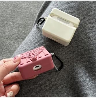 CaseOnn Kılıf Antik Melek Bej Bej Apple AirPods 4. Nesil/ANC ile uyumlu - Görsel 3