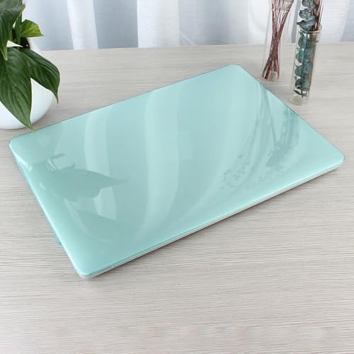 MacBook Air 13 İnç Kılıf A1369 A1466 Uyumlu Şeffaf Kristal Hard Case Sert Koruyucu Kapak İnce Hafif Çizilme Korumalı 2010-2017 Açık Yeşil - Görsel 3