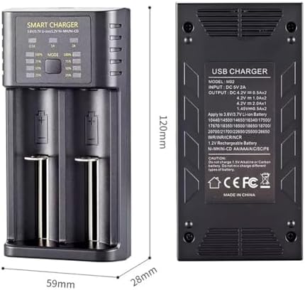 Greentech Akıllı Pil Şarj Cihazı Lityum Iyon + Ni Mh + Ni Cd Piller/GT-BC06 - Görsel 3