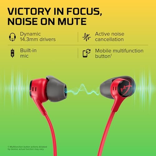 Alternative view of HyperX Cloud Earbuds II Kırmızı