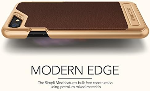 Alternative view of iPhone 8/7 ile Uyumlu Simpli Mod Kılıf, Arka Kapak, Brown