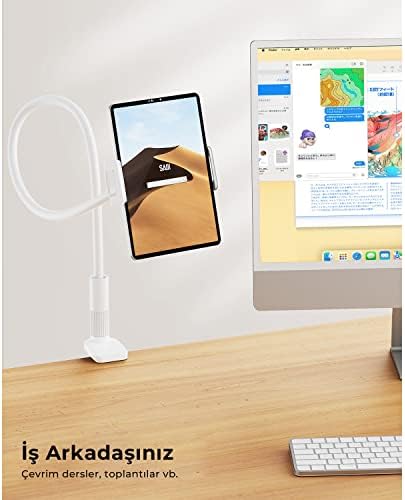 Alternative view of Saiji Datura IS 100CM Akrobat Flexible Ayarlanabilir Telefon Tablet Tutucu Beyaz