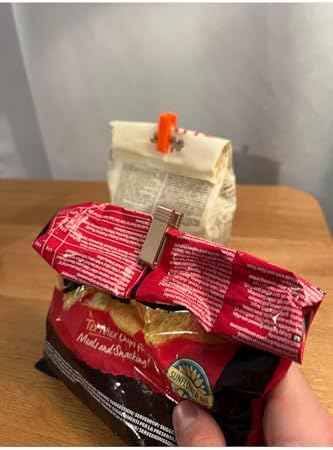 15 Adet Kahve, Baharat Ve Bakliyat Için Hava Geçirmez Mini Poşet Kapama Klipsi, Tek Ebat