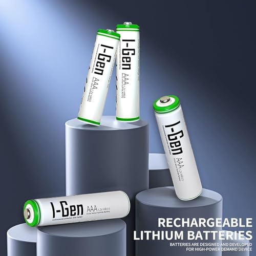 Alternative view of I-Gen B110 4 Adet AAA 650 Mah Şarj Edilebilir İnce Kalem Pil 1.2V Ni-MH Şarjlı Pil