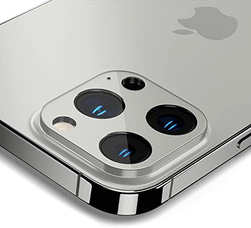 Apple iPhone 13 Pro / 13 Pro Max ile Uyumlu Kamera Lens Camı Koruyucu GLAS.tR Optik (2 Adet) Silver - AGL04033