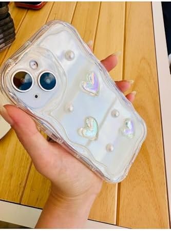 Iphone 13 Ve 14 ile Uyumlu 3d Oyuncaklı Inci Tasarımlı Esnek Silikon Kılıf - Görsel 3