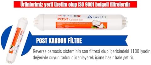 Aura Cebilon Compact 101 Mc Su Arıtma Cihazı 4'lü Filtre (Silver ve Platinum Uyumlu Değildir) - Görsel 3