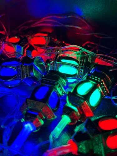 20 Li 4 Metre Led Ramazan Kandil Feneri Dekorasyon Süsleme Dekor Lambası Renkli Organizasyon (Renkli, 4 Metre) - Görsel 3