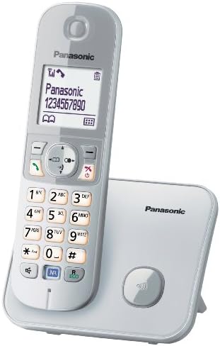 kx-tg6811jtb kablosuz telefon DECT No Gümüş KX-TG6811JTS - Görsel 3