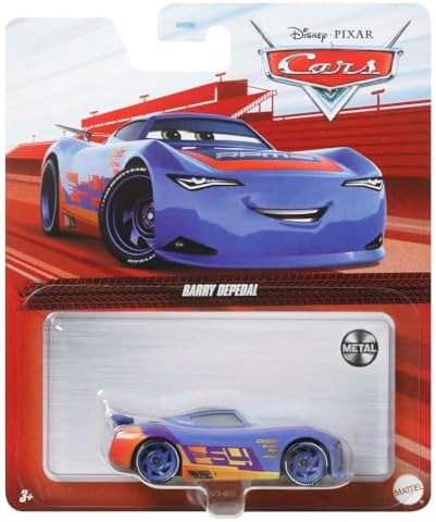 Alternative view of Pixar Cars Barry Depedal