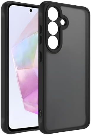 Galaxy A26 için Basic Serisi Yükseltilmiş Lens Çerçeveli Ultra Güçlü Darbeye Dayanıklı Yumuşak Silikon Mat Kılıf (Galaxy A26)