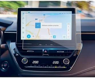 Toyota Corolla Cross ile uyumlu 2022 2023 2024 2025 2026 Model 10.5 inç Navigasyon 9H Nano Ekran Koruyucu - Görsel 3