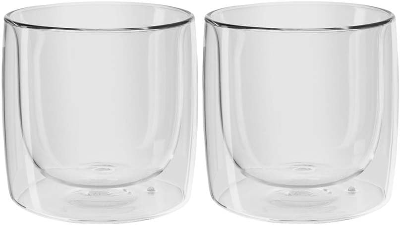 Çift Camlı 2'li Viski Bardağı, 266 ml, Cam, Şeffaf Cam - Görsel 2