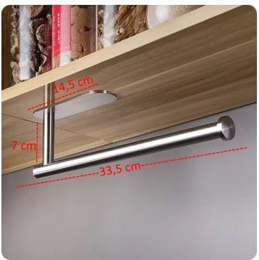 Kendinden Yapışkanlı Kağıt Havluluk Krom - Görsel 3