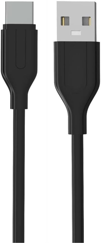 Alternative view of Yetty 2.4A 1m Type-C Kablo Siyah YKB-03S (Yerli Üretim)