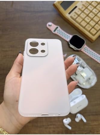 Alternative view of Süper İnce Mat Ultra Thin Silikon Kılıf Şeffaf Redmi 15C ile uyumlu